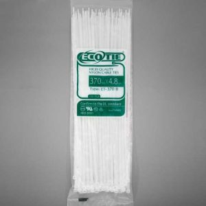 بست کمربندی 370*4.8 سفید Eco Tie